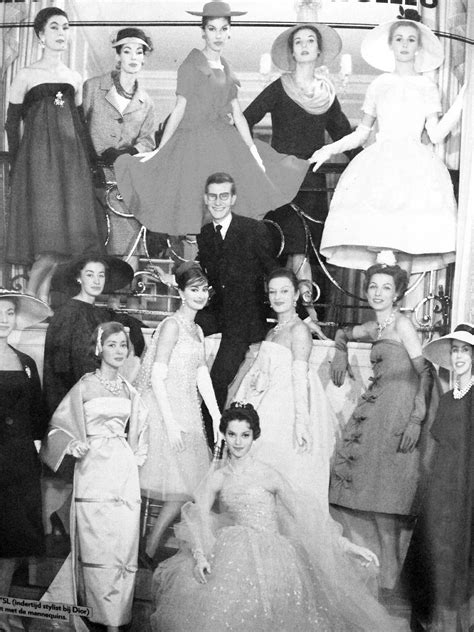 modehuis yves saint laurent 1958